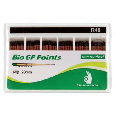 Bioceramic GP Gutta-Percha Points Reci R25 R40 R50