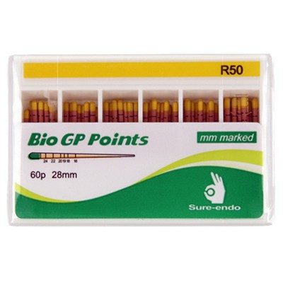 Bioceramic GP Gutta-Percha Points Reci R25 R40 R50