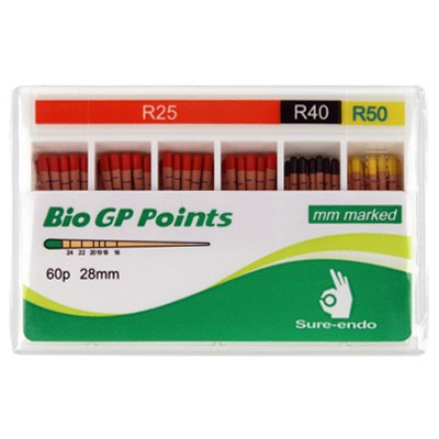 Bioceramic GP Gutta-Percha Points Reci R25 R40 R50