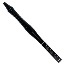 Black Ergonomic Dental Mirror Handle with Endo Ruler Black Ergonomic Dental Mirror Handle with Endo Ruler
