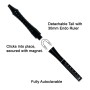 Black Micro Mirror with handle – Ultra Bright with Endodontic Ruler (10mm Mirror Head)