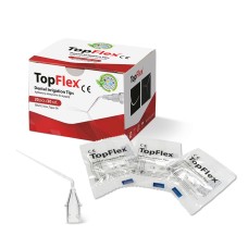 TopFlex Flexible Root Canal Irrigation Tips 30G (0.3mm), Taper 0.04 – 20pk