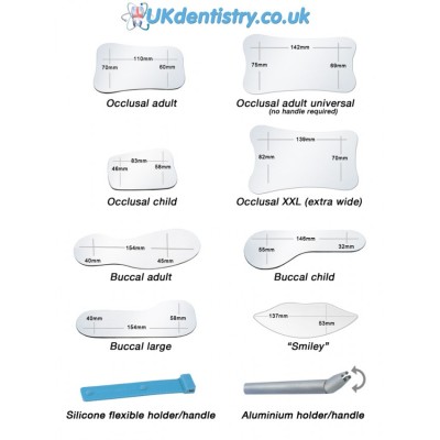 Photo mirrors kit 1 (3 mirrors, cassette, contrastor)