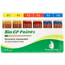 Bioceramic GP Gutta Percha Points for Protaper 60pk F1/F2/F3