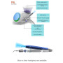 Ultrasonic Scaler LED with water bottles, scaling and Endo tips 