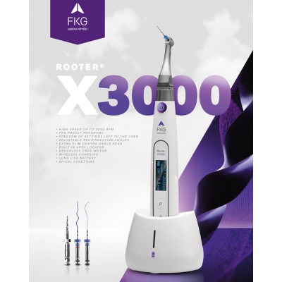 FKG Endodontic motor with Apex Locator: Rooter X3000