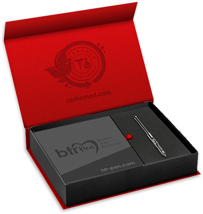 BTR Pen kit box contents